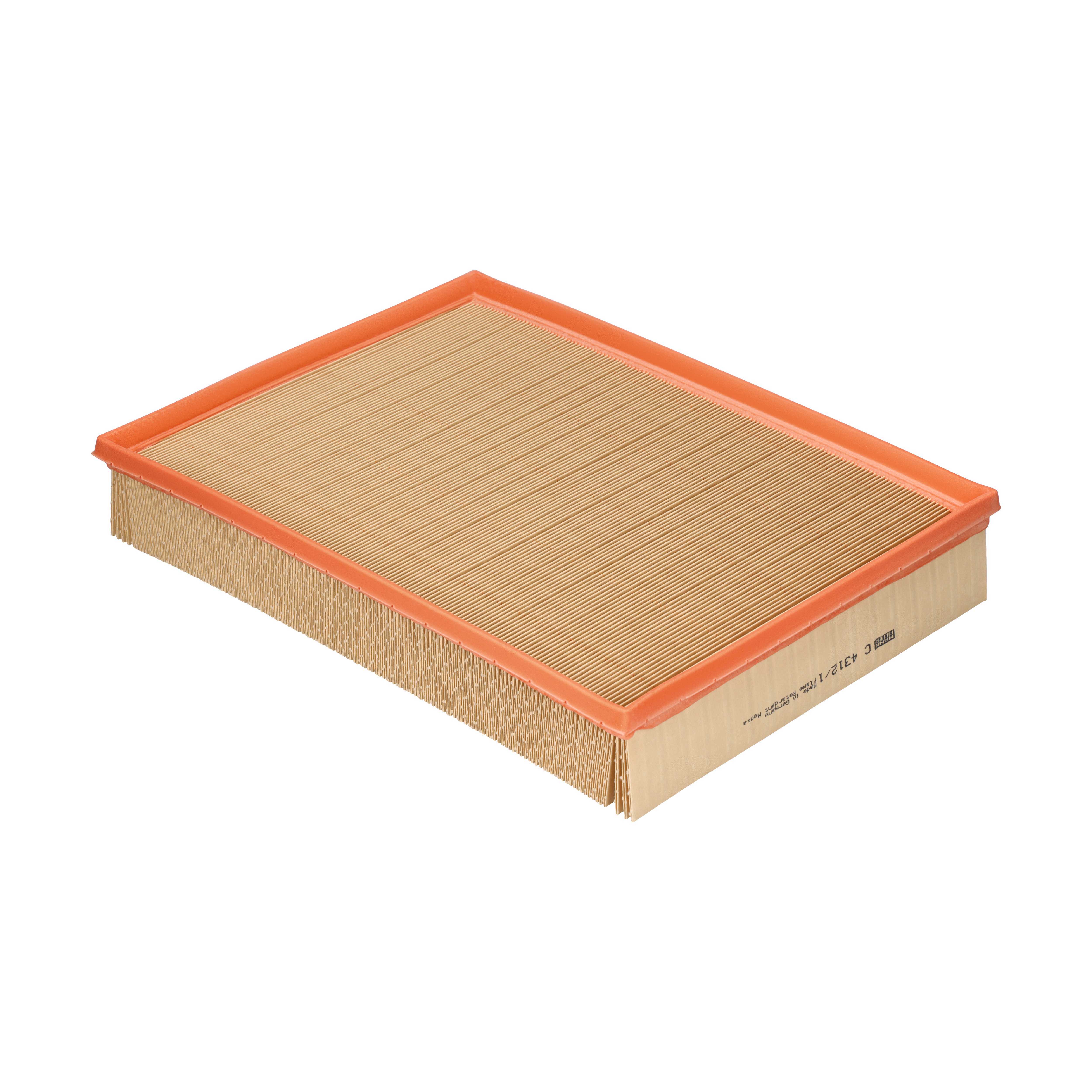 MANN-FILTER Luftfilter c43121 Filterindsats length_mm_203|Længde [mm]|355 width_mm_206|Bredde [mm]|265 height_mm_209|Højde [mm]|58 58mm for MERCEDES-