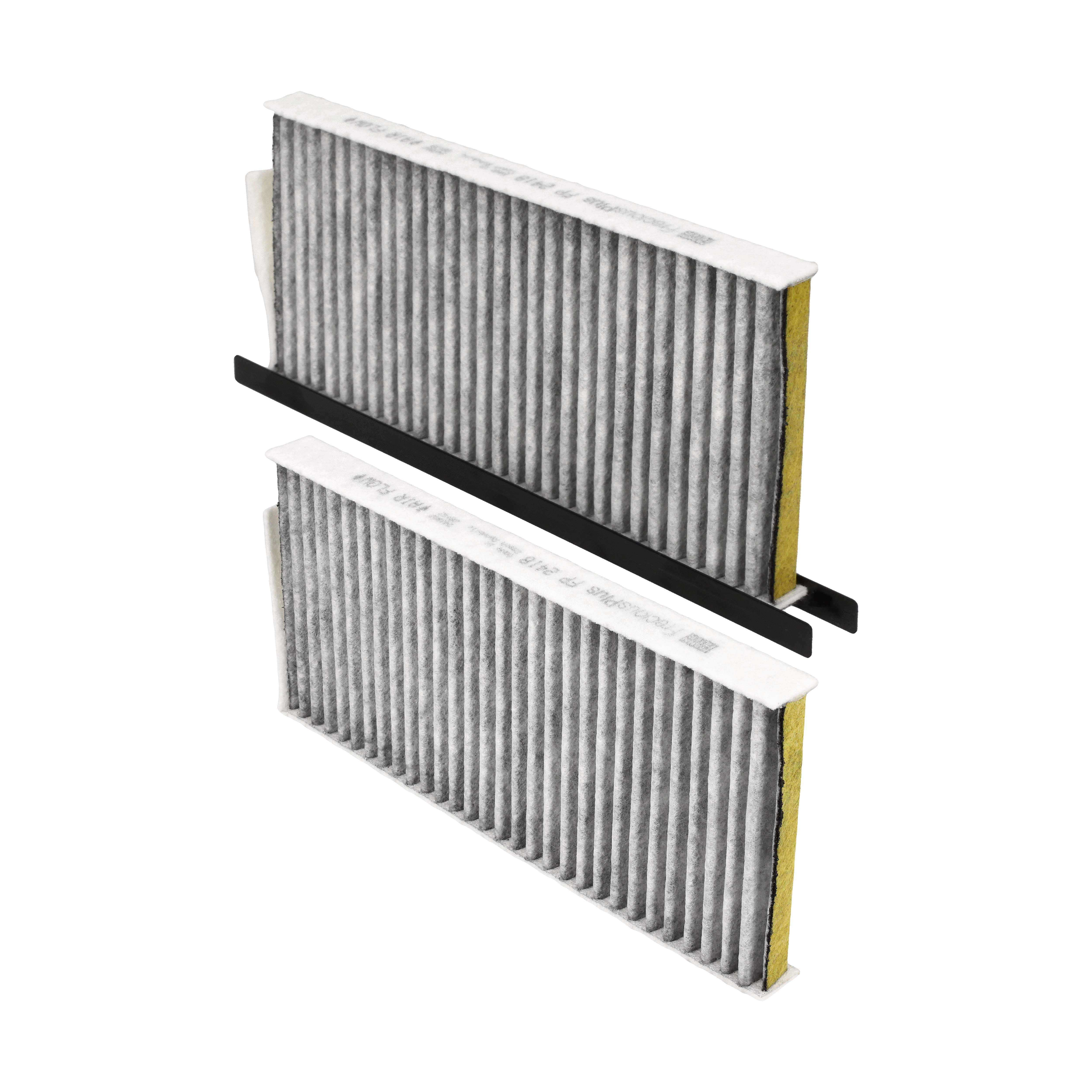 MANN-FILTER Kabineluftfilter FP 2418-2 under midterkonsollen for OPEL VAUXHALL GENERAL MOTORS MERCEDES-BENZ NISSAN RENAULT TRUCKS RENAULT