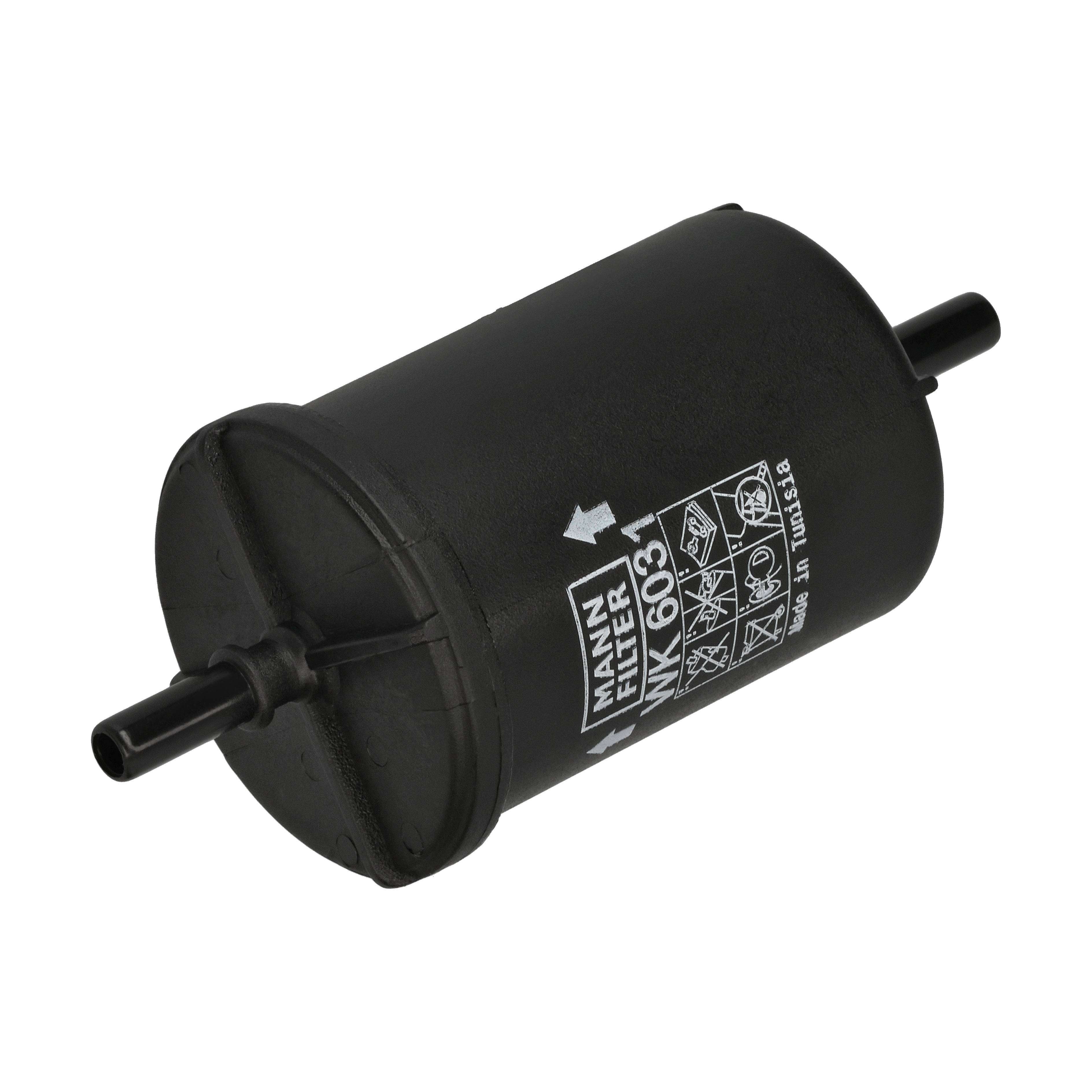 MANN-FILTER Brændstof-filter wk6031 Lednings 142mm for PEUGEOT CITROËN OPEL FIAT