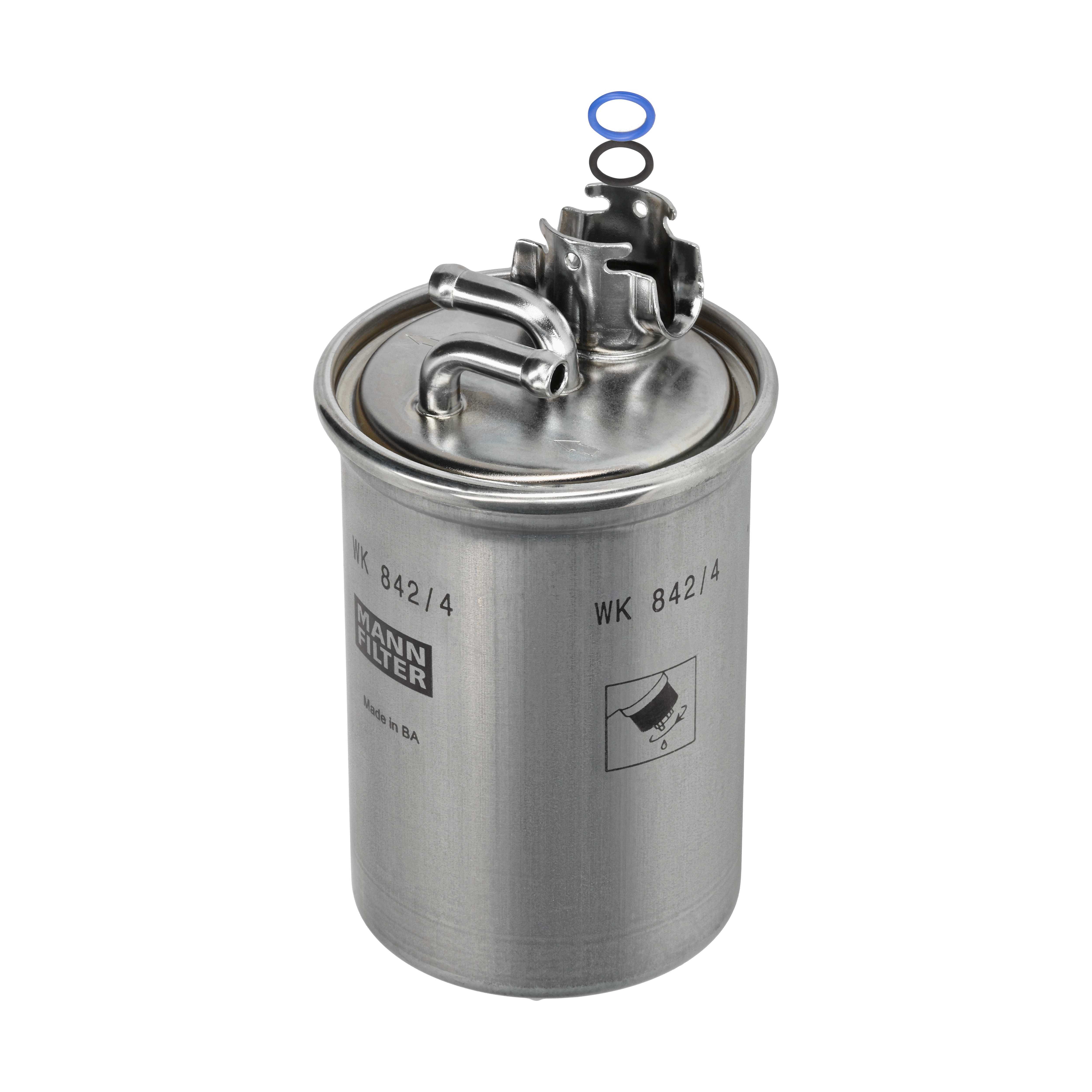 MANN-FILTER Brændstof-filter wk8424 Lednings 148mm for VAG FORD MWM