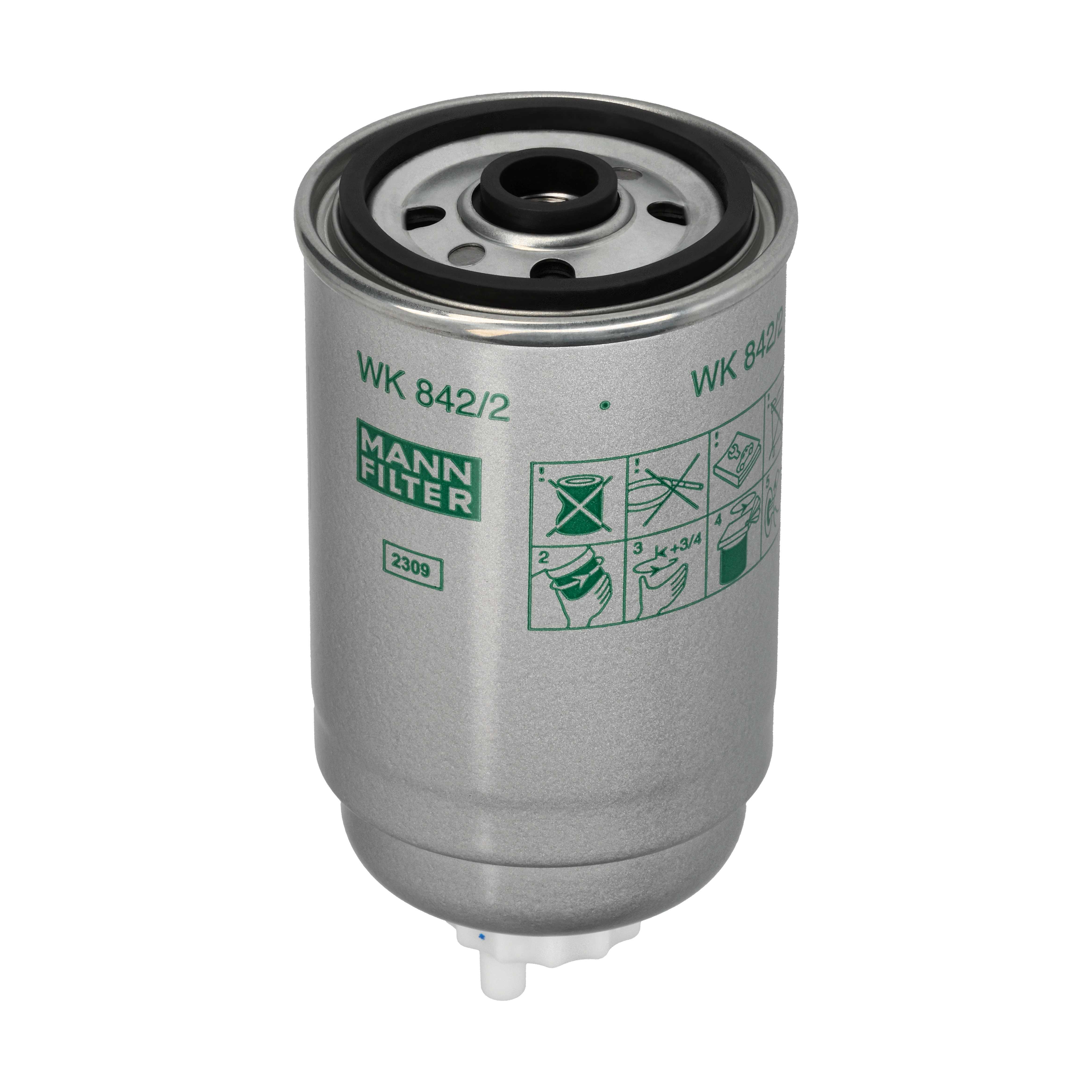 MANN-FILTER Brændstof-filter wk8422 Påskruet 158mm for DAF PEUGEOT CITROËN PIAGGIO ANDORIA OPEL VOLVO IVECO VM FIAT FORD GAZ STEYR GENERAL MOTORS LAM