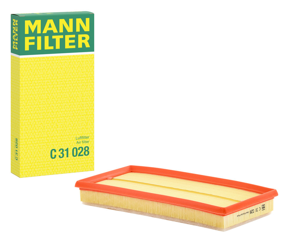 MANN-FILTER Luftfilter c31028 Filterindsats length_mm_203|Længde [mm]|302 width_mm_206|Bredde [mm]|154 height_mm_209|Højde [mm]|44 44mm for FIAT