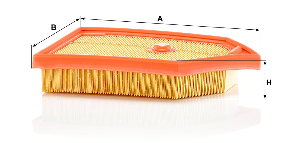 MANN-FILTER Luftfilter c26040 Filterindsats length_mm_203|Længde [mm]|253 width_mm_206|Bredde [mm]|162 height_mm_209|Højde [mm]|47 47mm for FORD