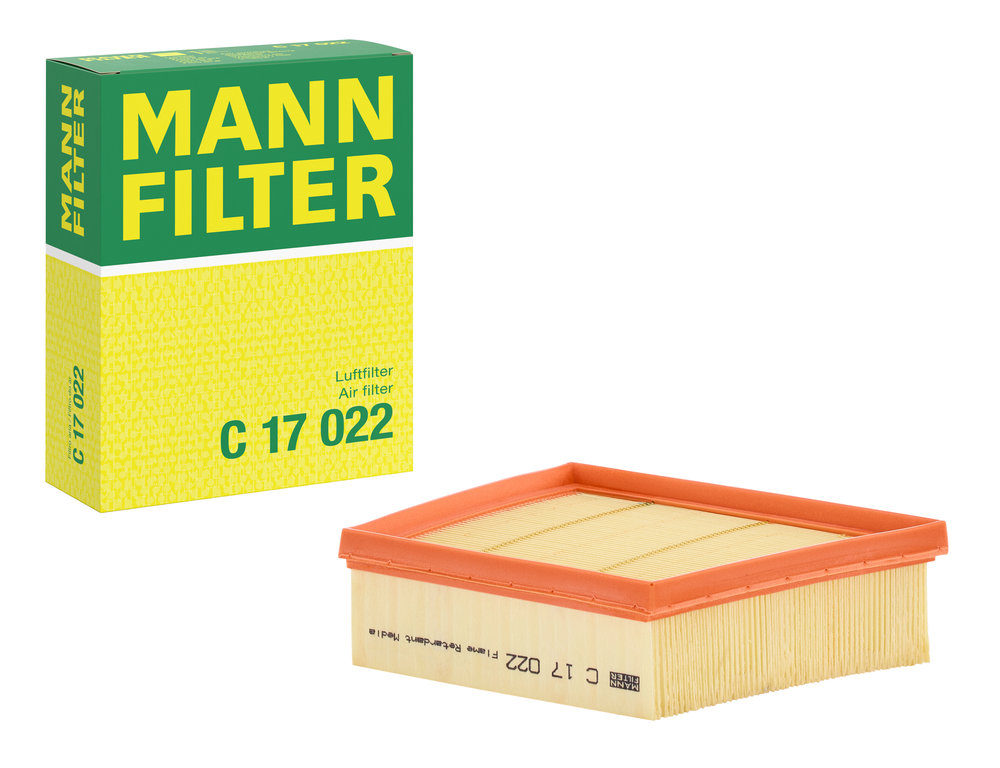 MANN-FILTER Luftfilter c17022 Filterindsats length_mm_203|Længde [mm]|161 width_mm_206|Bredde [mm]|198 height_mm_209|Højde [mm]|58 width_1_mm_818|Bred