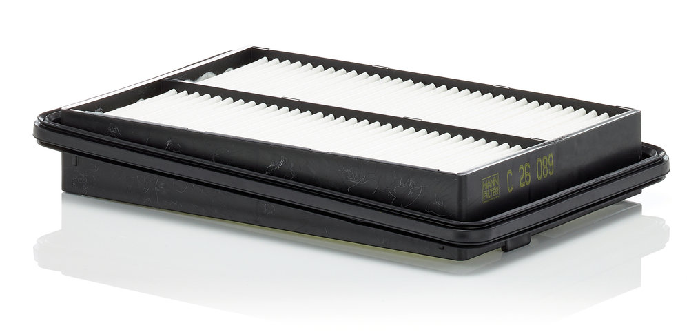 MANN-FILTER Luftfilter c26089 Filterindsats length_mm_203|Længde [mm]|253 width_mm_206|Bredde [mm]|173 height_mm_209|Højde [mm]|30 30mm for RENAULT