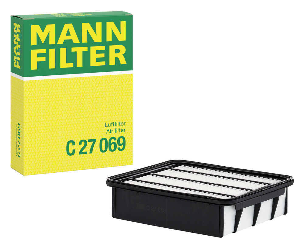 MANN-FILTER Luftfilter C 27 069 Filterindsats length_mm_203|Længde [mm]|270 width_mm_206|Bredde [mm]|218 height_mm_209|Højde [mm]|66 66mm for TOYOTA