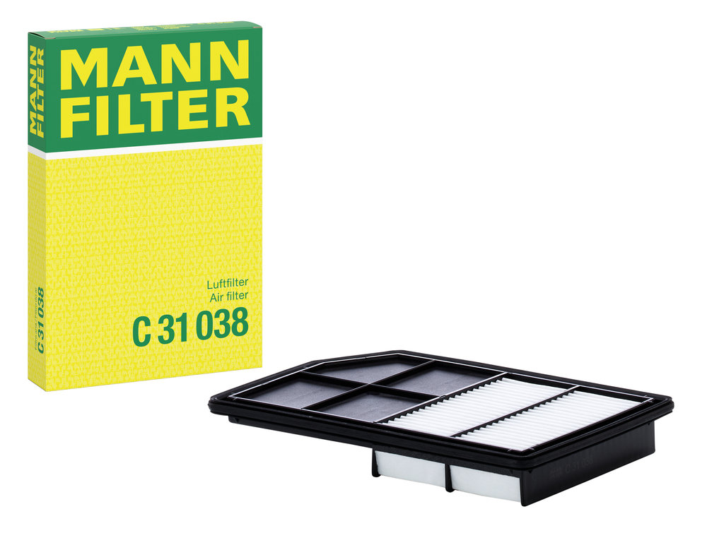 MANN-FILTER Luftfilter c31038 Filterindsats length_mm_203|Længde [mm]|207 width_mm_206|Bredde [mm]|307 height_mm_209|Højde [mm]|42 42mm for MITSUBISH