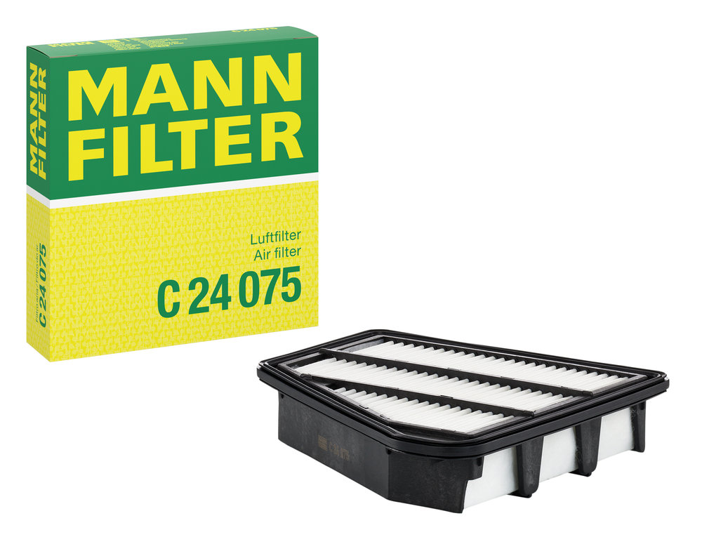 MANN-FILTER Luftfilter C 24 075 Filterindsats length_mm_203|Længde [mm]|229 width_mm_206|Bredde [mm]|234 height_mm_209|Højde [mm]|52 52mm for HONDA