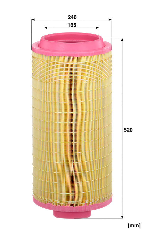 MANN-FILTER C 25 024/1 246mm