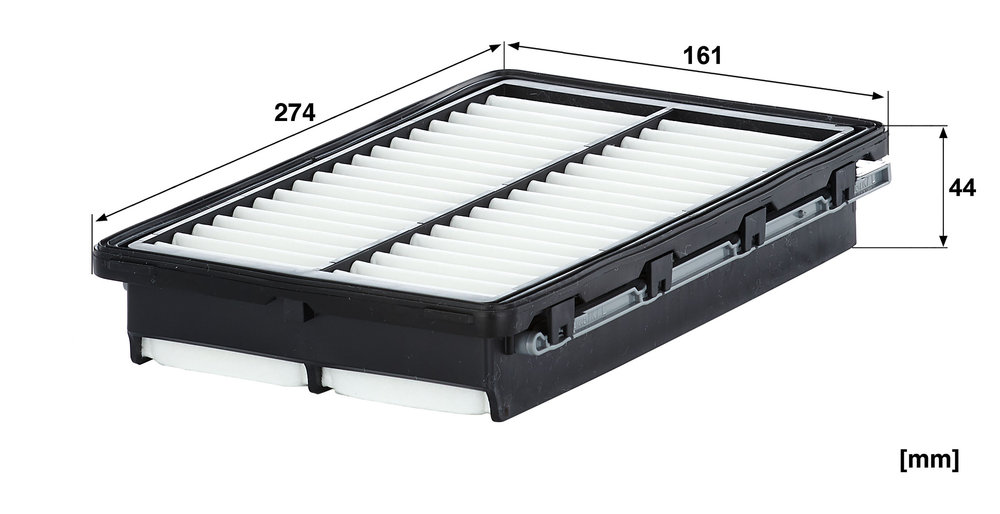 MANN-FILTER Luftfilter C 27 079 Filterindsats length_mm_203|Længde [mm]|280 width_mm_206|Bredde [mm]|161 height_mm_209|Højde [mm]|44 44mm for KIA