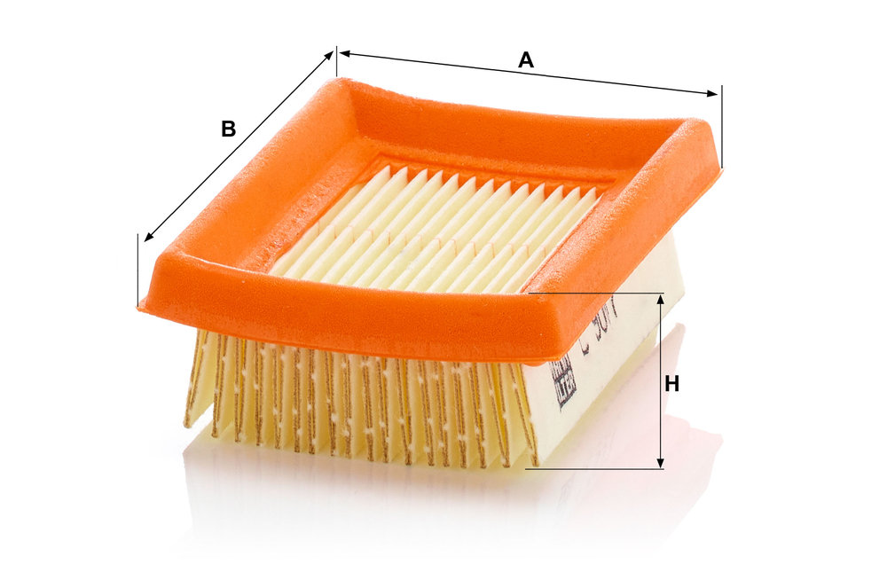 MANN-FILTER Luftfilter C 9007 Filterindsats length_mm_203|Længde [mm]|87 width_mm_206|Bredde [mm]|67 height_mm_209|Højde [mm]|27 27mm for FORD
