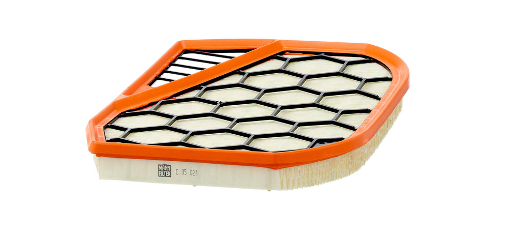 MANN-FILTER Luftfilter c35021 Filterindsats length_mm_203|Længde [mm]|350 width_mm_206|Bredde [mm]|246 height_mm_209|Højde [mm]|33 33mm for FIAT