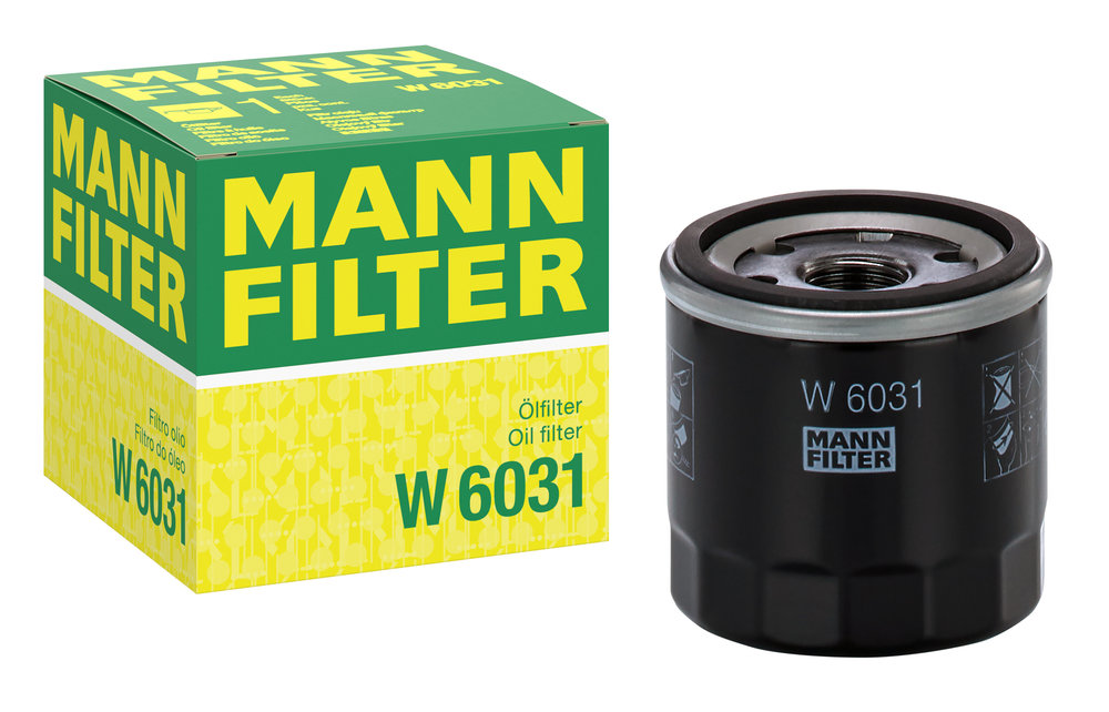 MANN-FILTER Oliefilter w6031 Påskruet 75mm 3/4-16 UNF for MAZDA TOYOTA