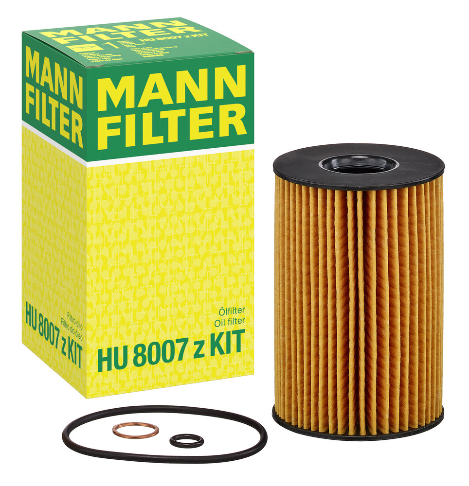 MANN-FILTER Oliefilter HU 8007 z KIT Filterindsats supplementary_articlesupplementary_info_596|Tillægsartikel/Yderligere info.|med olieaftapningsskrue