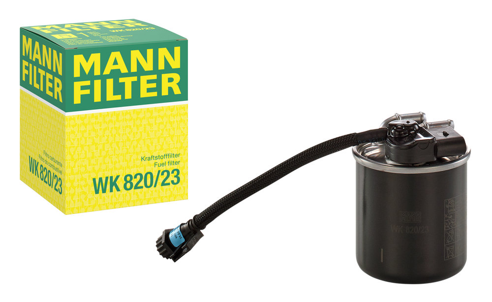 MANN-FILTER Brændstof-filter wk82023 Lednings 100mm for MERCEDES-BENZ