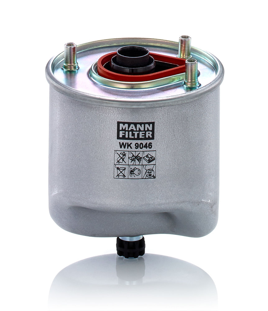 MANN-FILTER Brændstof-filter wk9046 Lednings 113mm for FORD VOLVO MAZDA