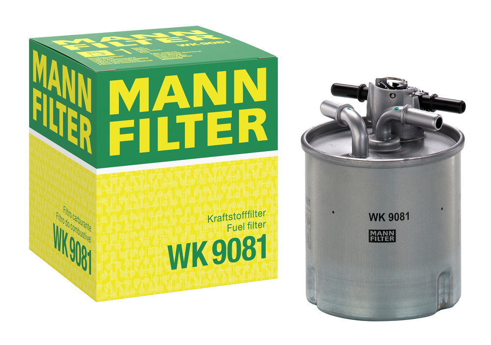 MANN-FILTER Brændstof-filter WK 9081 Lednings 97mm for NISSAN