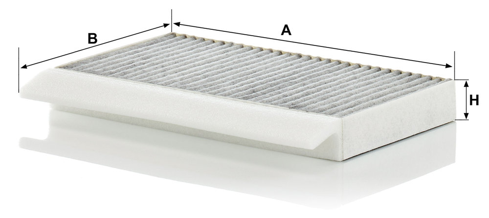 MANN-FILTER Kabineluftfilter cuk270212 under handskerummet for MERCEDES-BENZ