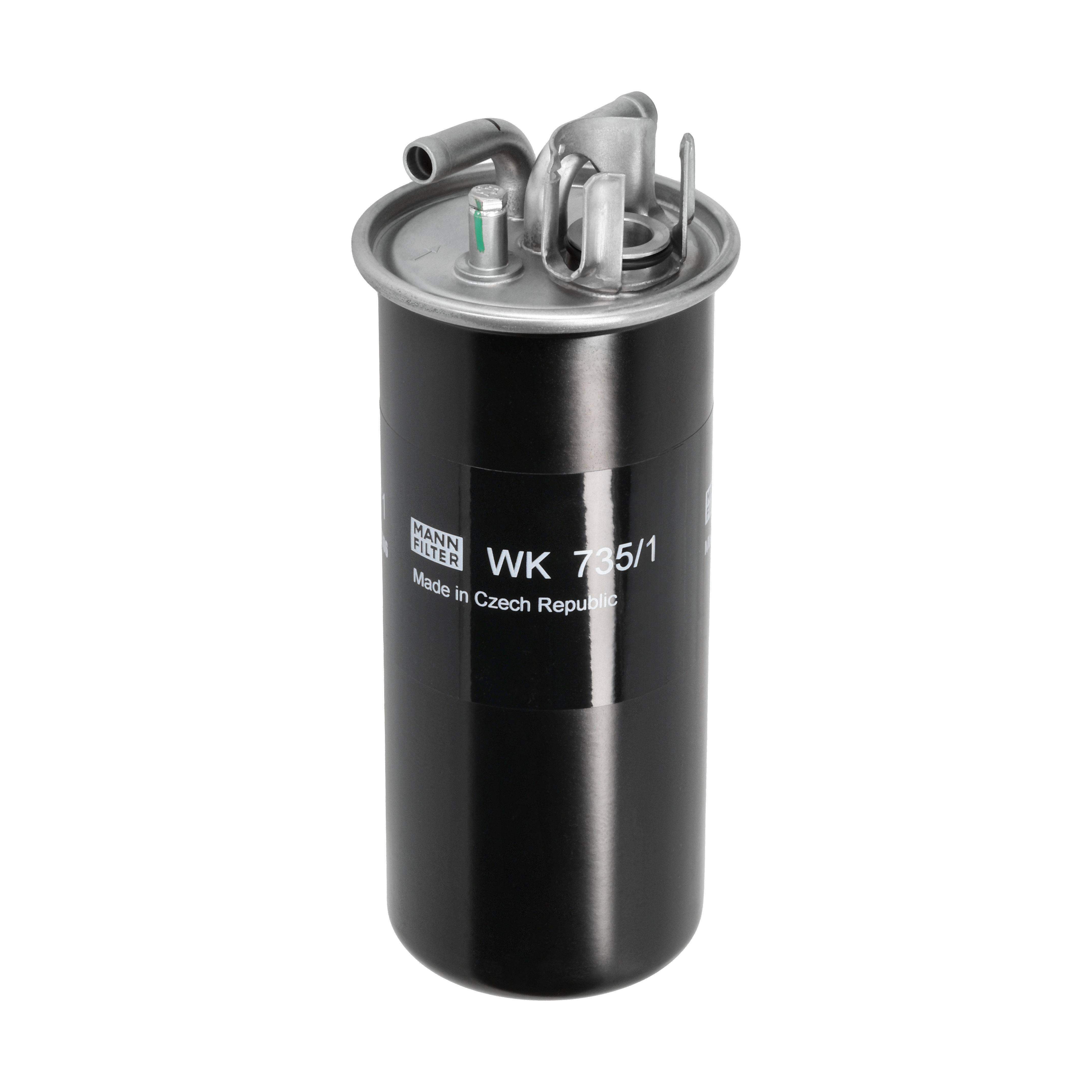 MANN-FILTER Brændstof-filter wk7351 Lednings 188mm for VAG