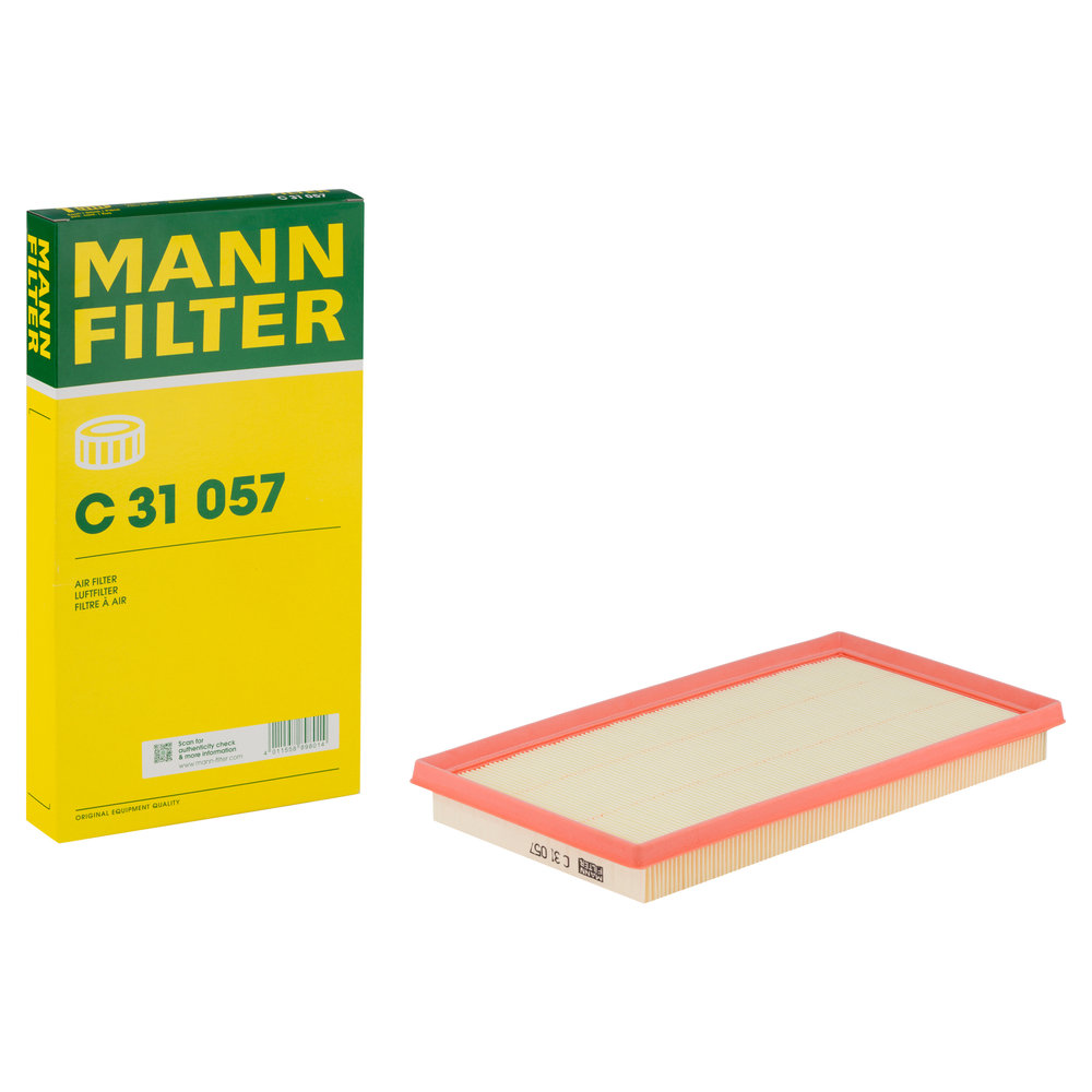 MANN-FILTER Luftfilter C 31 057 Filterindsats length_mm_203|Længde [mm]|307 width_mm_206|Bredde [mm]|164 height_mm_209|Højde [mm]|32 32mm for FORD VA