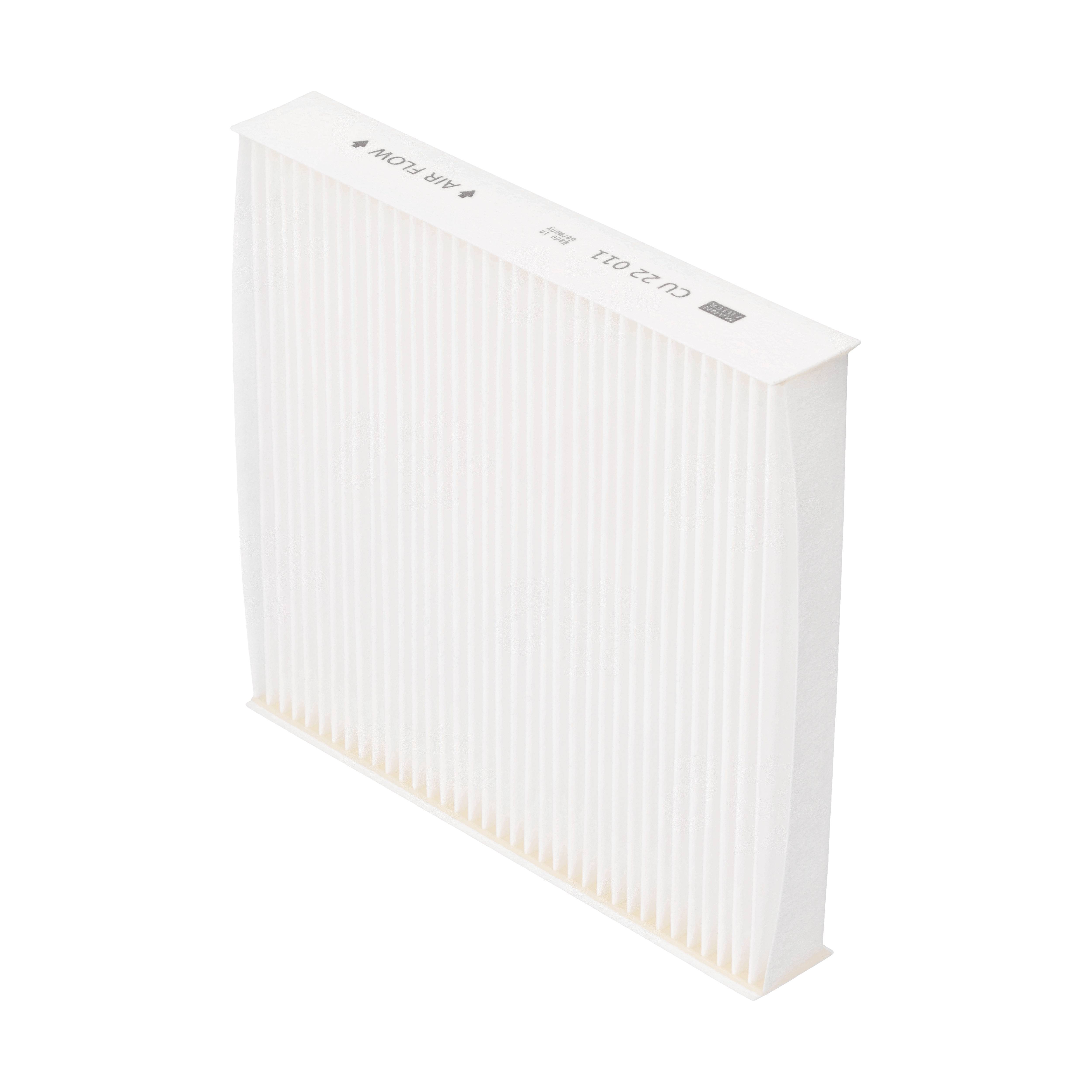 MANN-FILTER Kabineluftfilter CU 22 011 under midterkonsollen for RENAULT MITSUBISHI NISSAN DONGFENG FENGDU