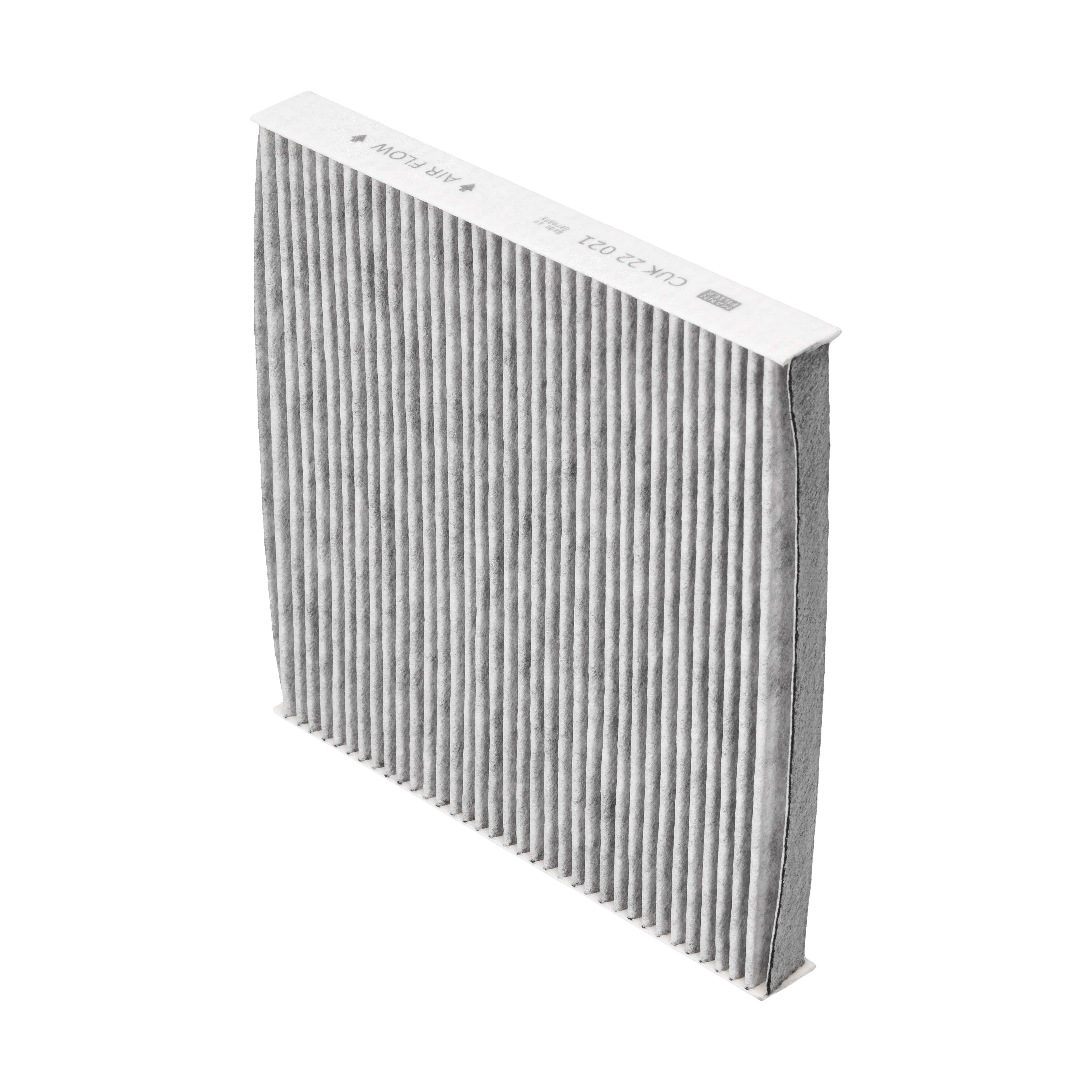 MANN-FILTER Kabineluftfilter CUK 22 021 under handskerummet for MERCEDES-BENZ RENAULT