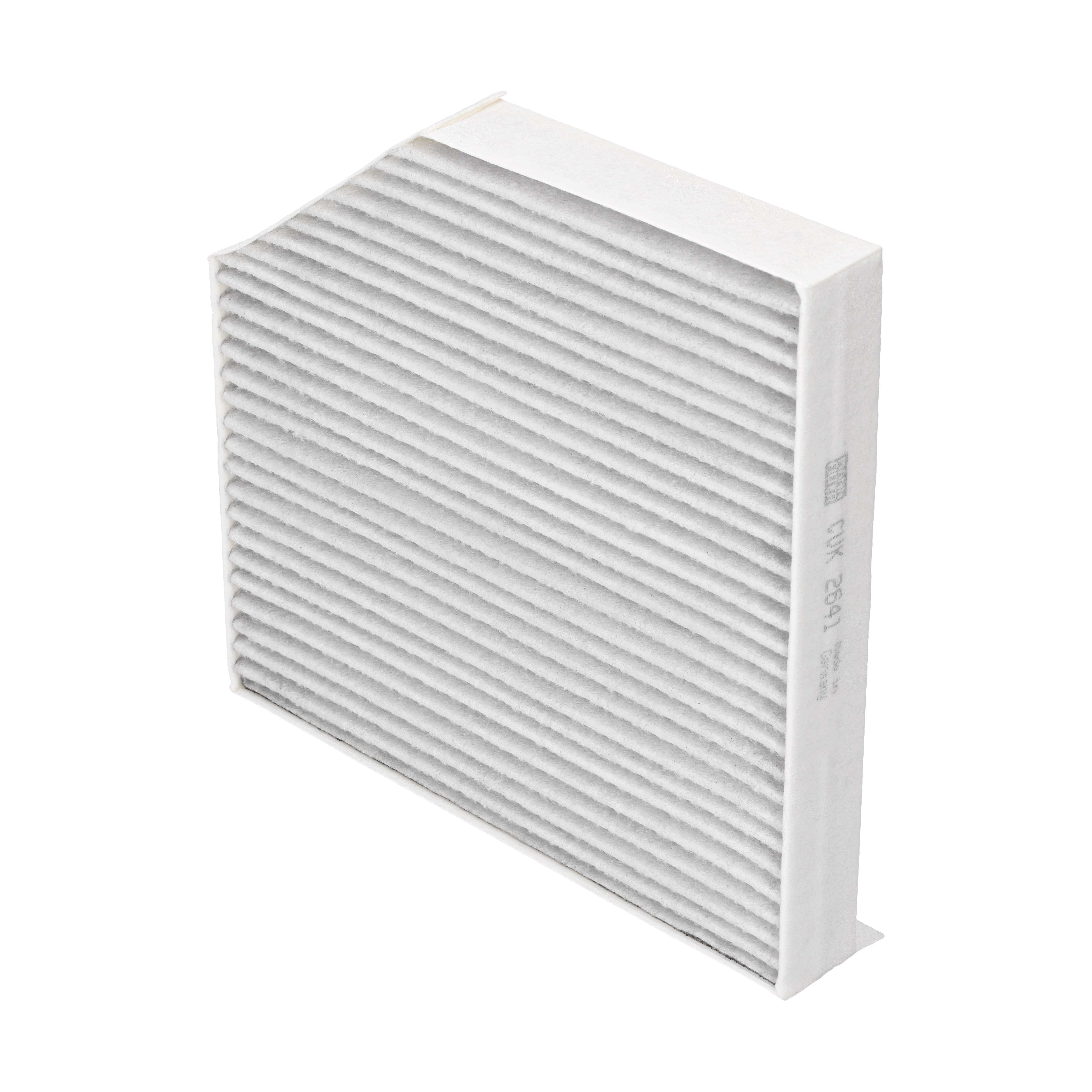 MANN-FILTER Kabineluftfilter CUK 2641 under handskerummet for VAG