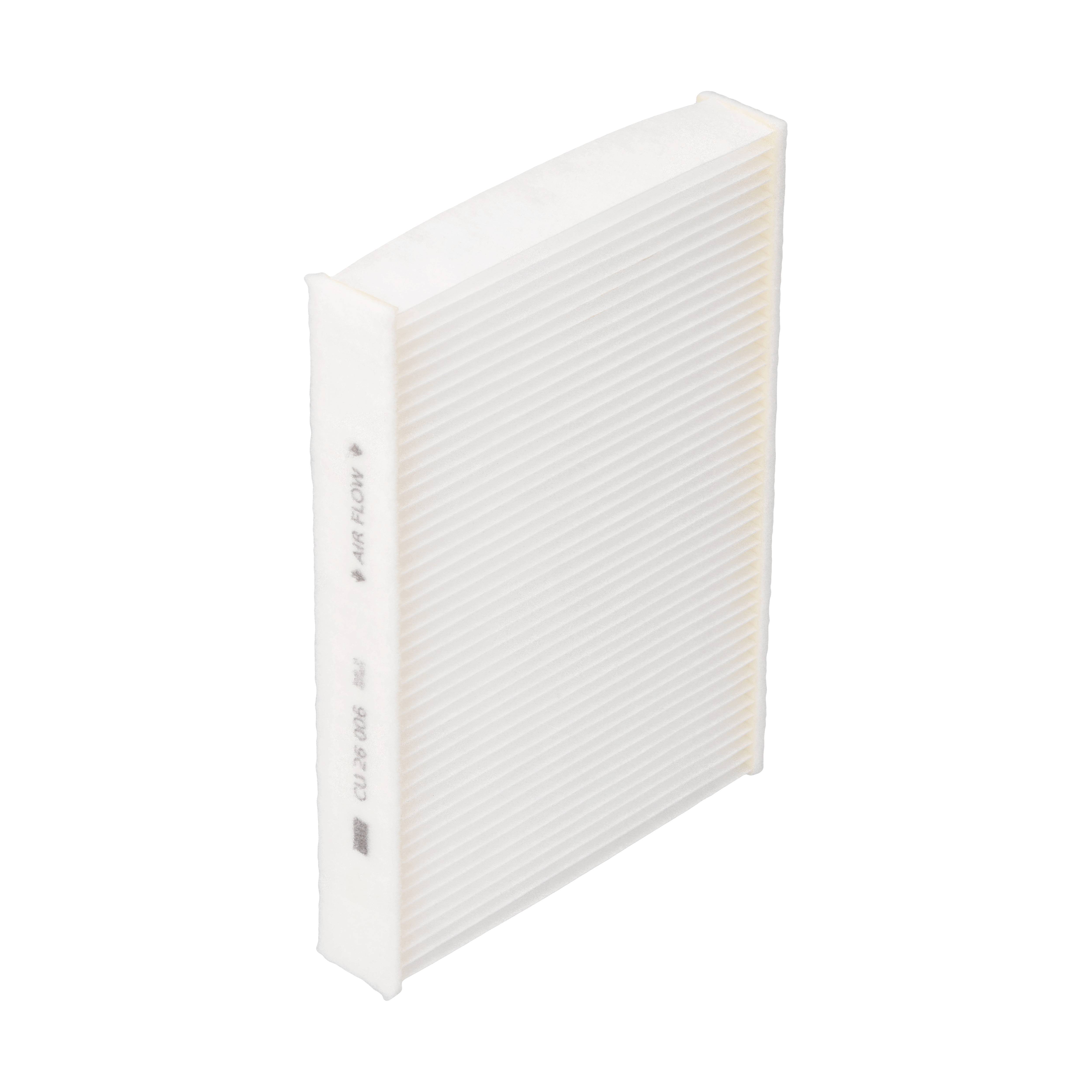 MANN-FILTER Kabineluftfilter CU 26 006 under midterkonsollen for VAG