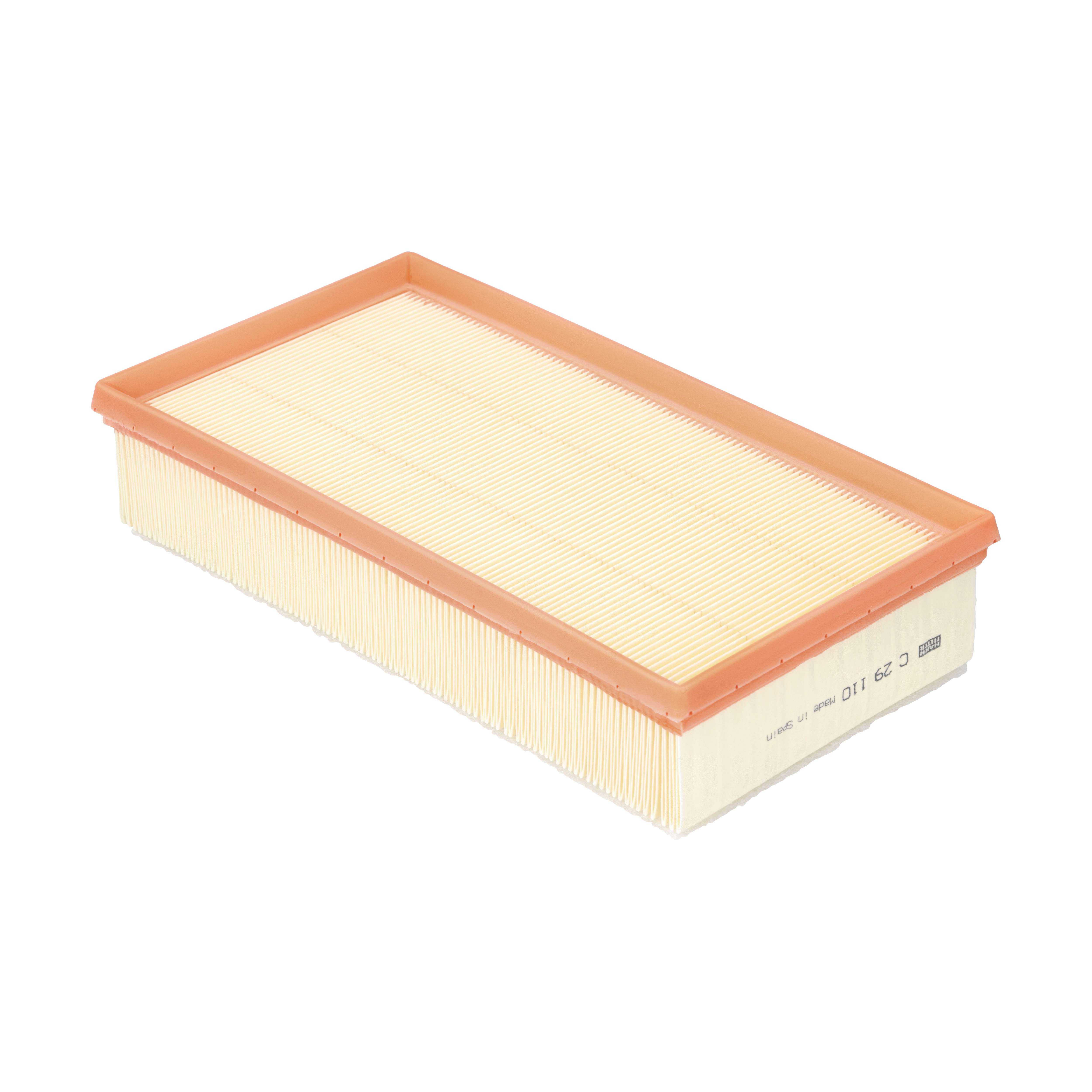 MANN-FILTER Luftfilter C 29 110 Filterindsats length_mm_203|Længde [mm]|290 width_mm_206|Bredde [mm]|160 height_mm_209|Højde [mm]|77 77mm for PEUGEOT