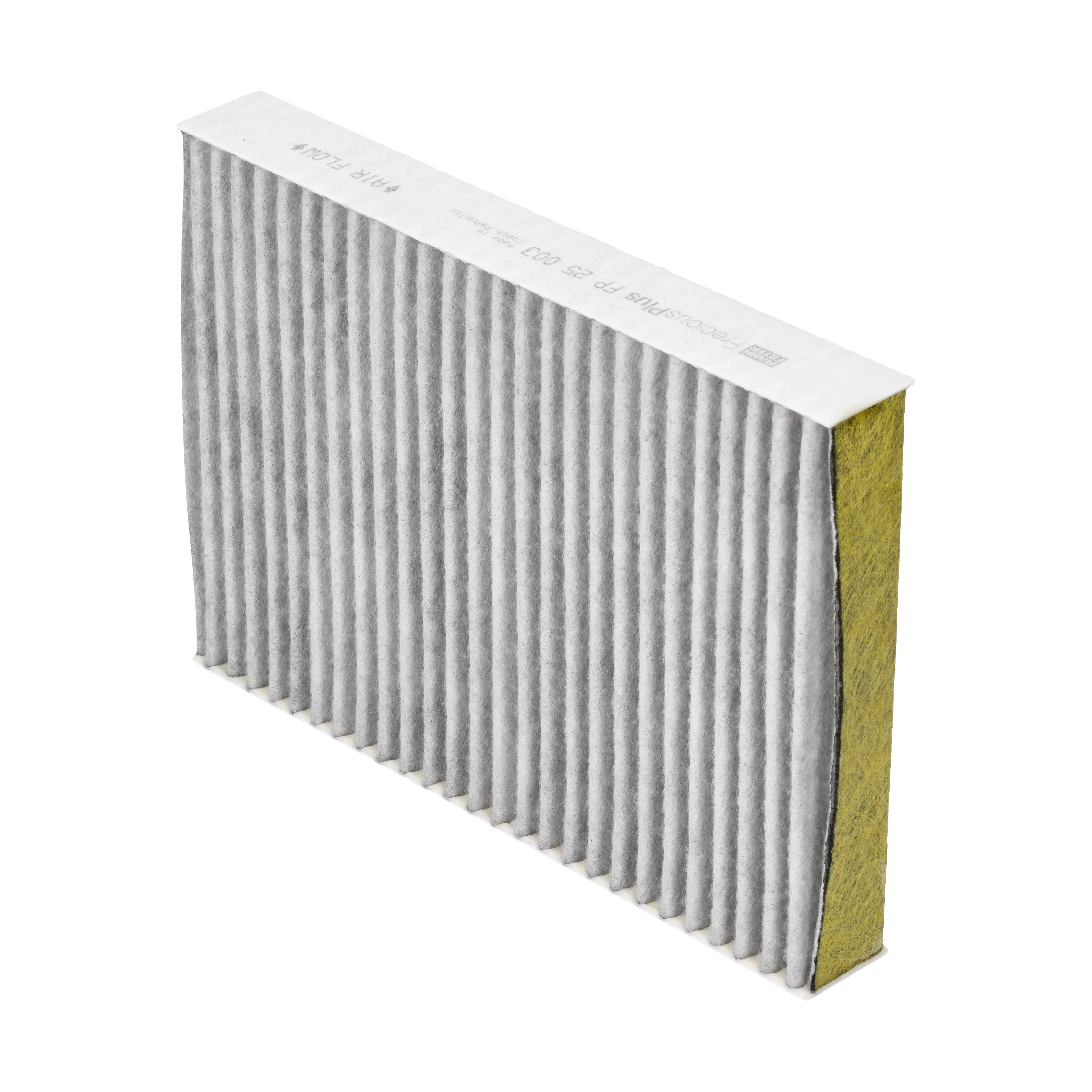 MANN-FILTER Kabineluftfilter FP 25 003 under midterkonsollen for NISSAN RENAULT
