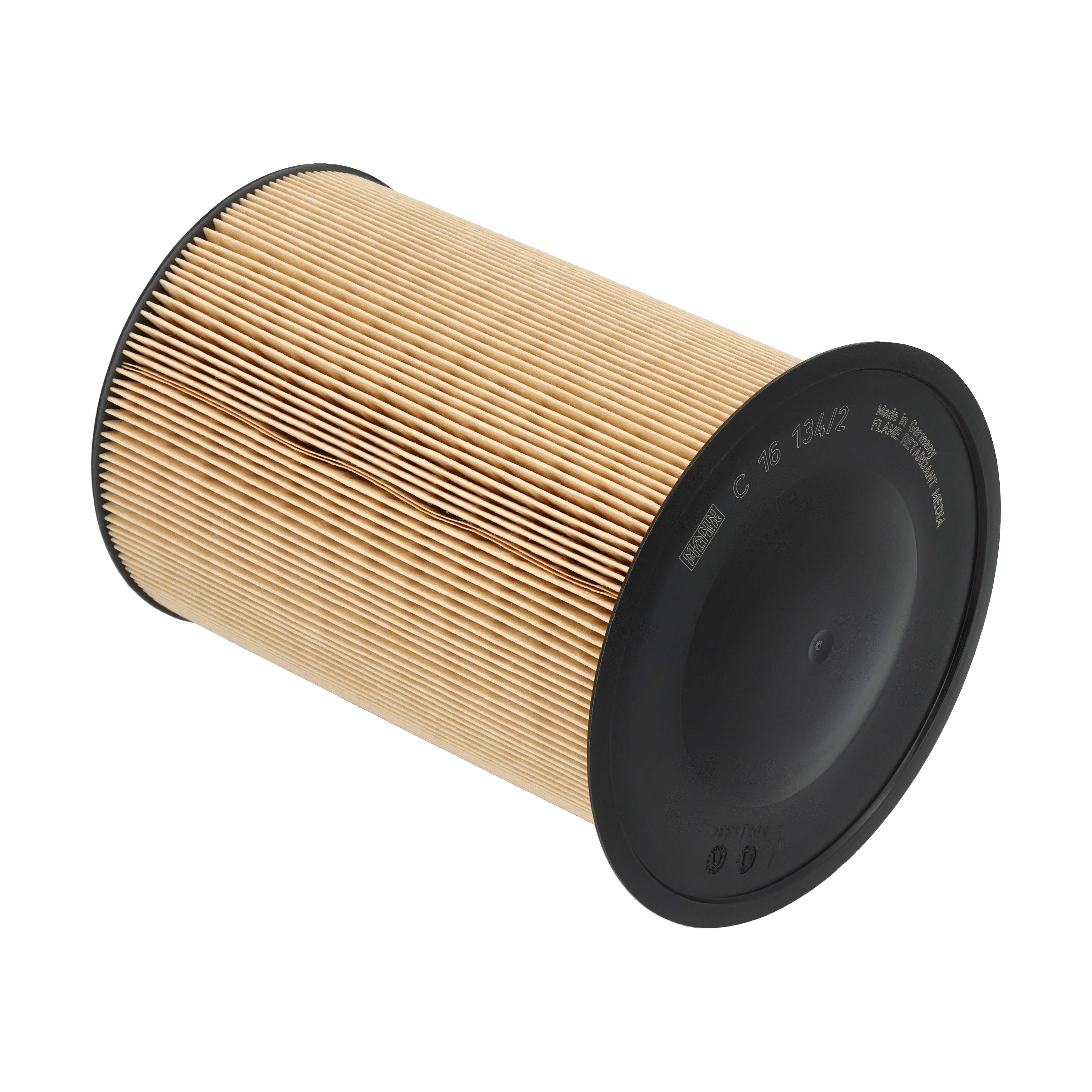 MANN-FILTER Luftfilter C 16 134/2 Filterindsats height_mm_209|Højde [mm]|210 inner_diameter_mm_496|Indvendig diameter [mm]|70 outer_diameter_mm_497|Yd