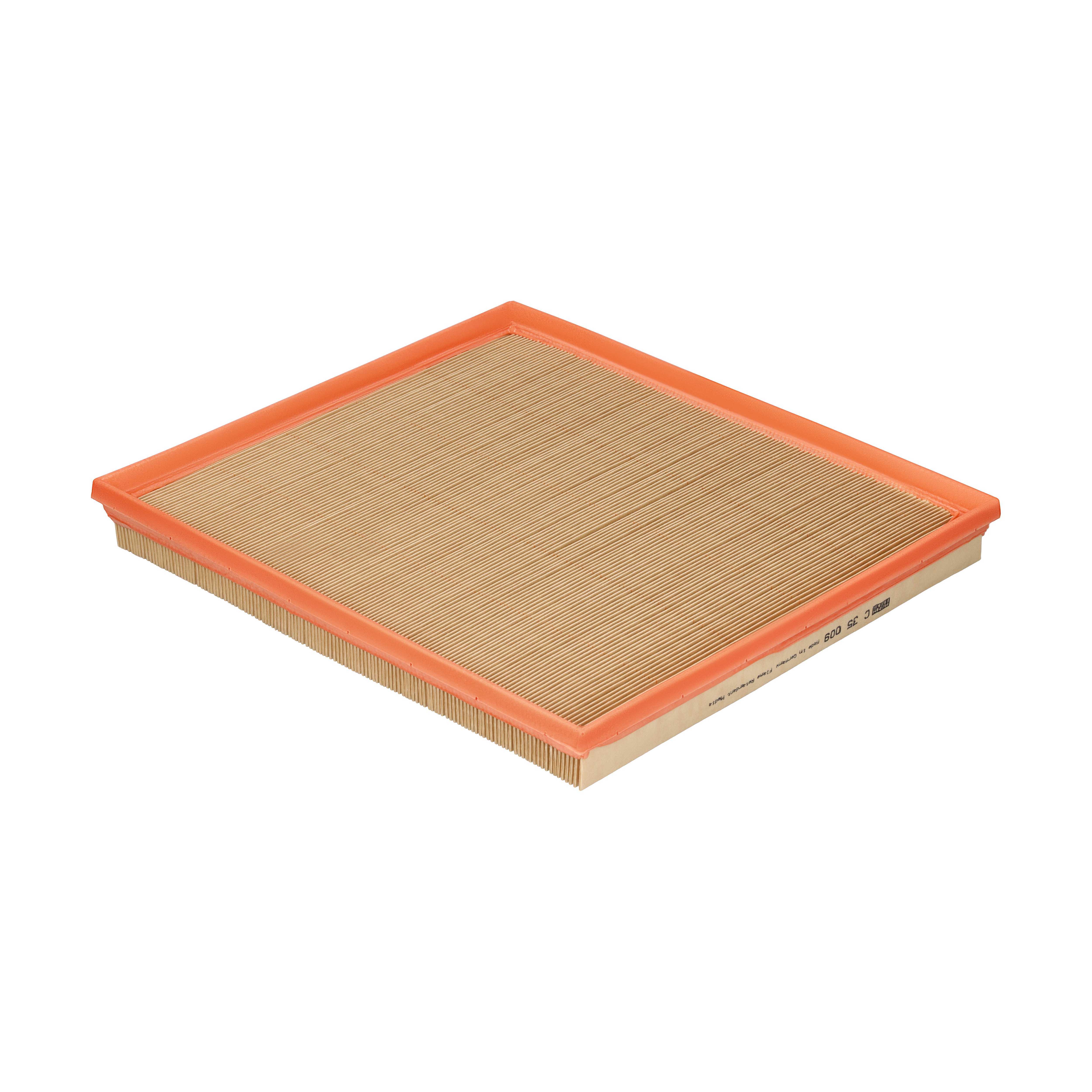 MANN-FILTER Luftfilter C 35 009 Filterindsats length_mm_203|Længde [mm]|342 width_mm_206|Bredde [mm]|301 height_mm_209|Højde [mm]|35 35mm for FORD