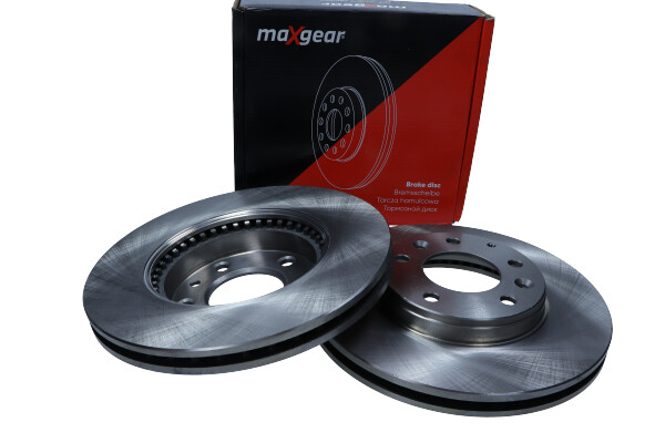 MAXGEAR Bremseskive 190945 foraksel ventileret 283mm 25mm for MAZDA