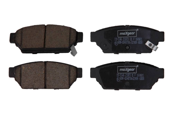 MAXGEAR Bremseklodser 191146 bagaksel for MITSUBISHI PROTON