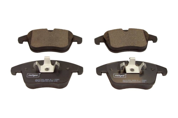 MAXGEAR Bremseklodser 192974 foraksel for MG JAGUAR