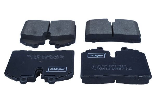 MAXGEAR Bremseklodser 193927 for FERRARI SKODA AUDI PORSCHE