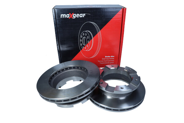 MAXGEAR Bremseskive 192808 bagaksel ventileret 266mm 24mm for FUSO (MITSUBISHI)