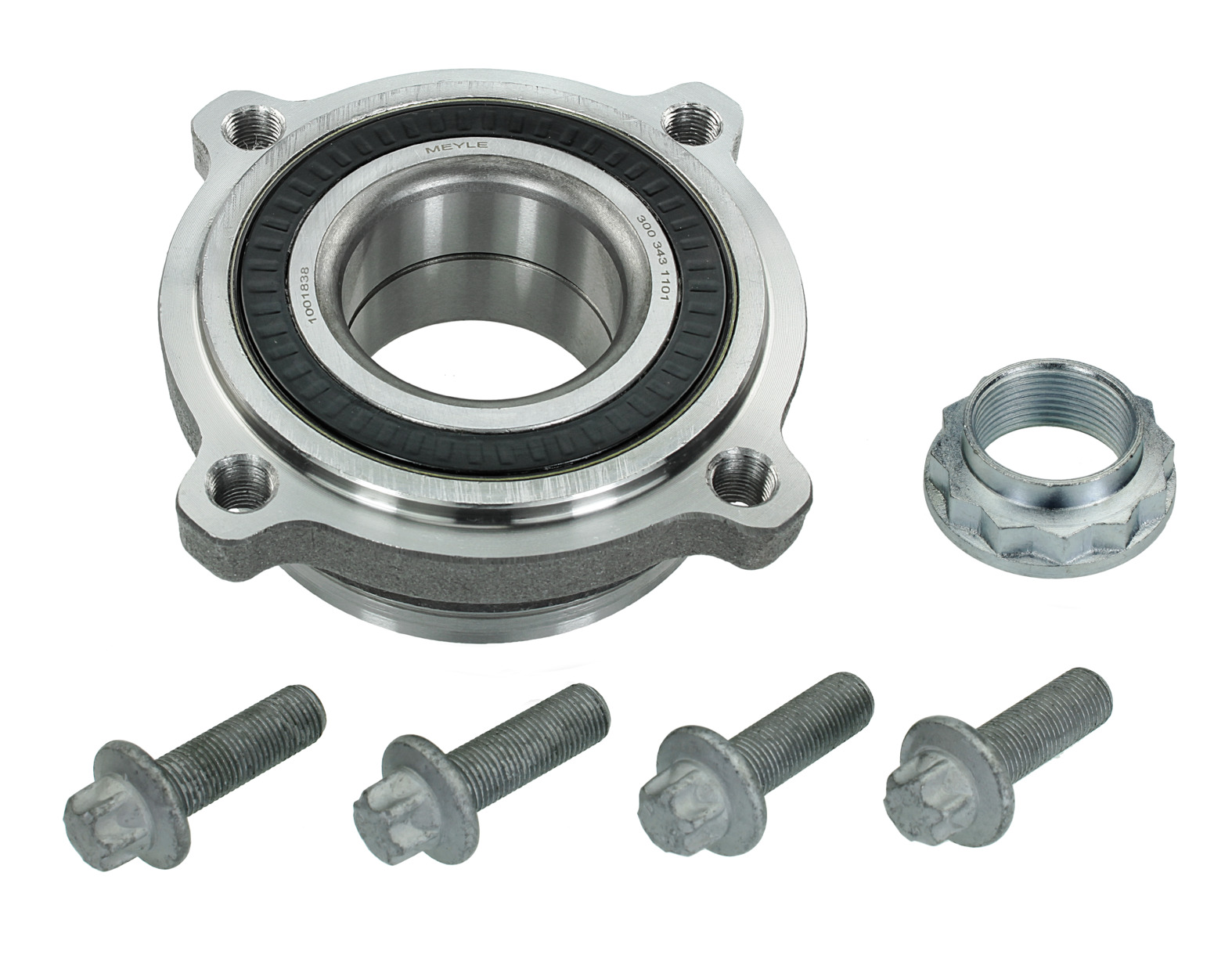 MEYLE Hjulnav 300 343 1101/S bagaksel for BMW