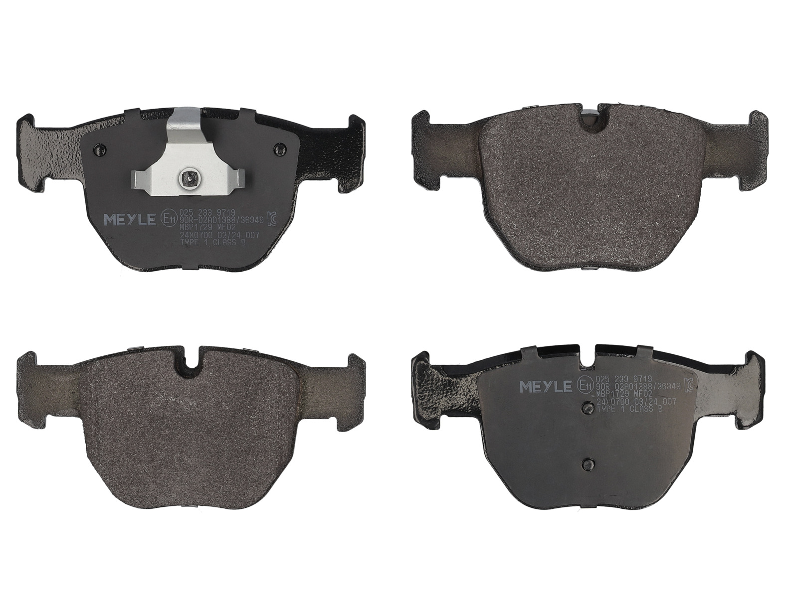 MEYLE Bremseklodser 0252339719 foraksel for LAND ROVER