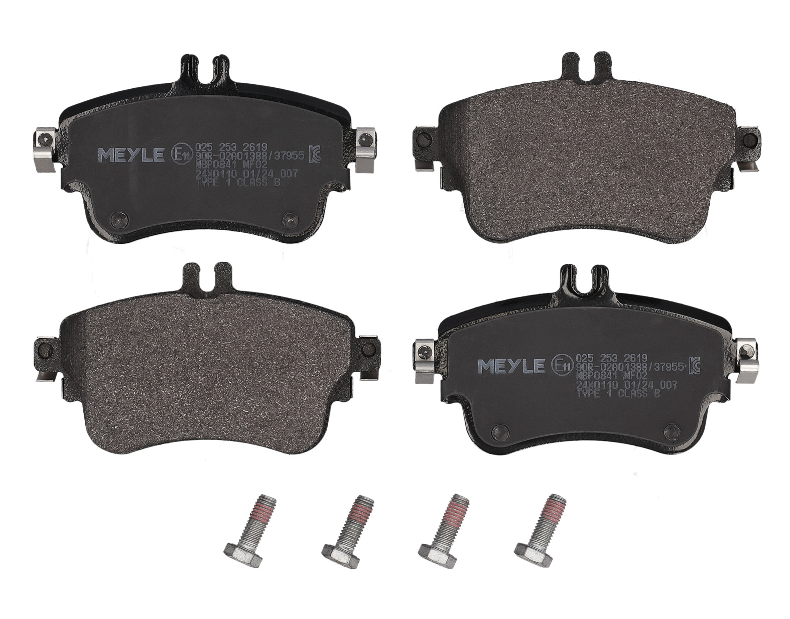 MEYLE Bremseklodser 0252532619 foraksel for MERCEDES-BENZ