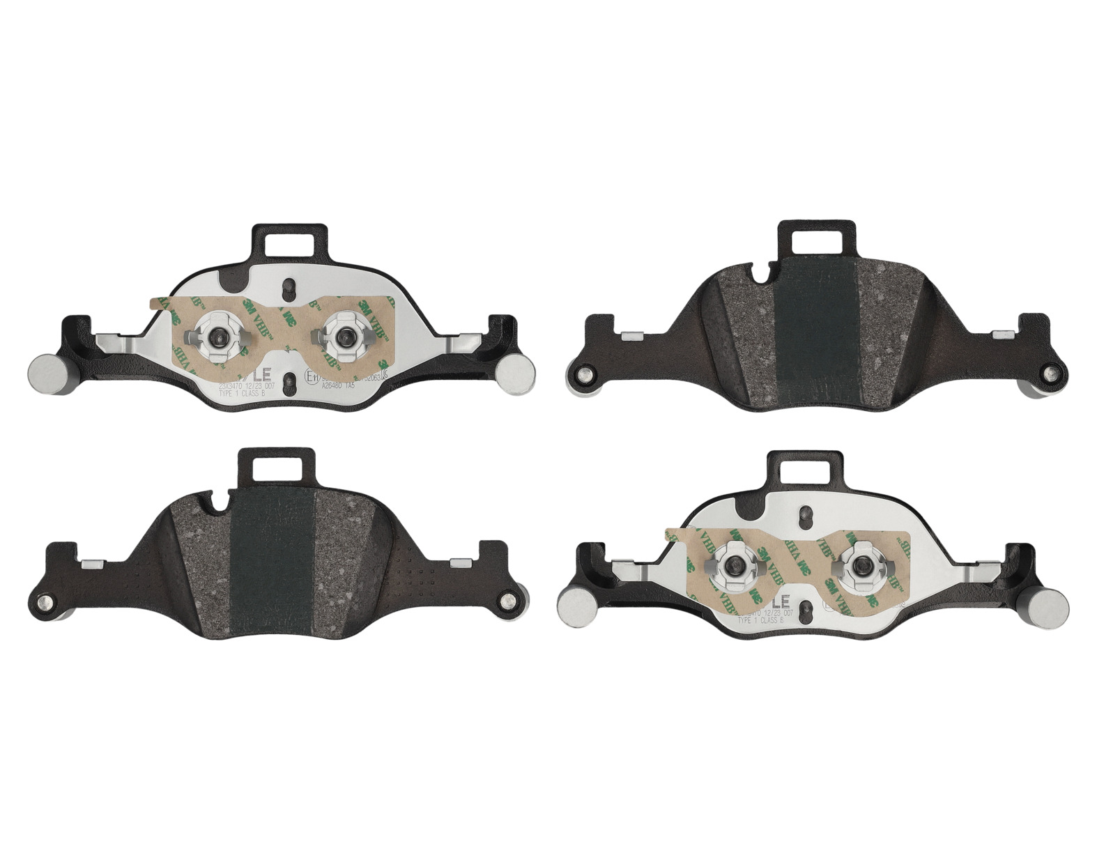 MEYLE Bremseklodser 0252590018pd foraksel for BMW