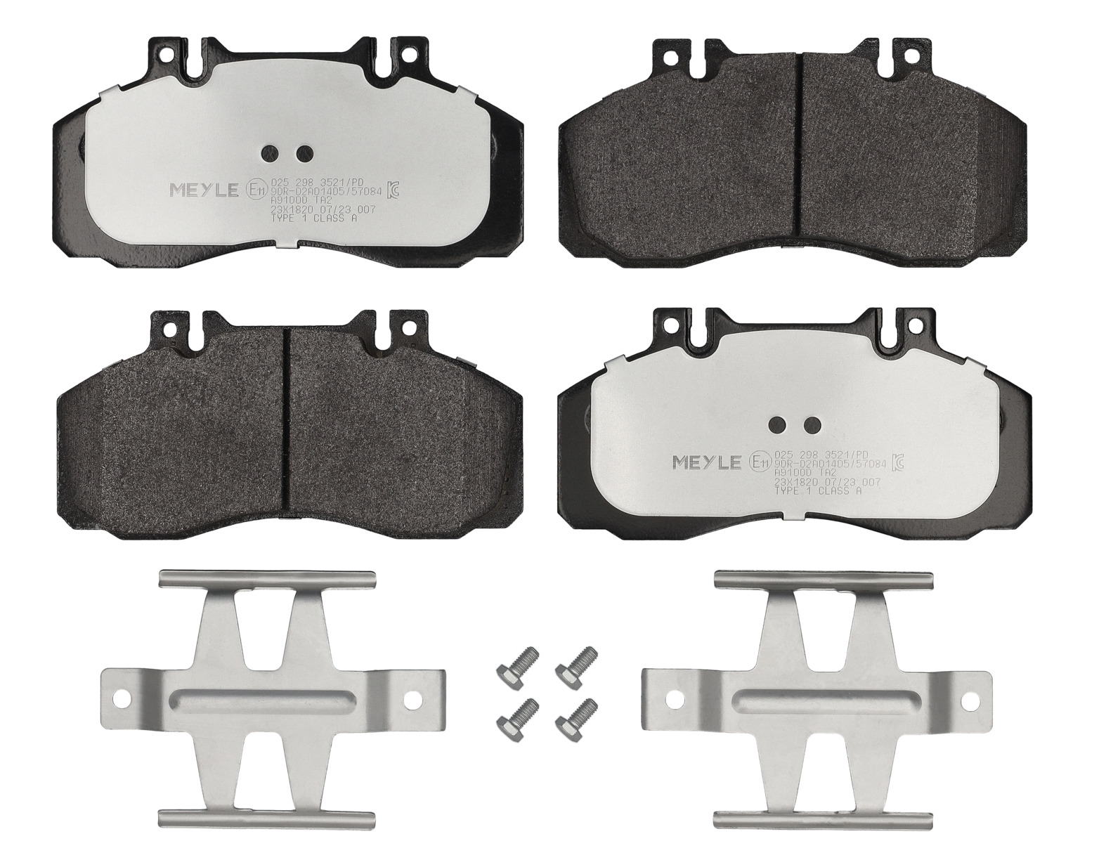 MEYLE Bremseklodser 0252983521pd for MERCEDES-BENZ