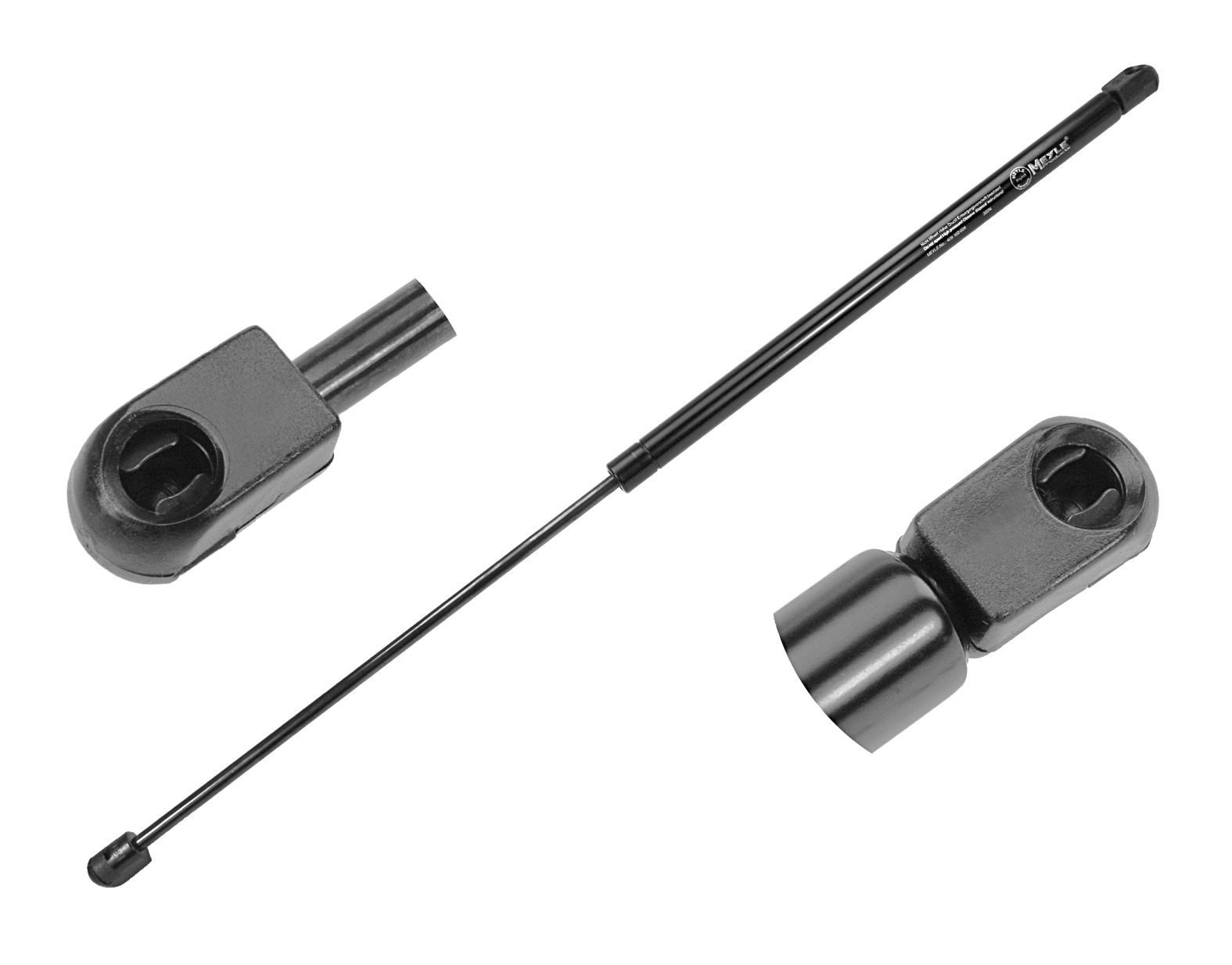 MEYLE Gasfjeder, motorhjelm 0409100004 venstre for MERCEDES-BENZ