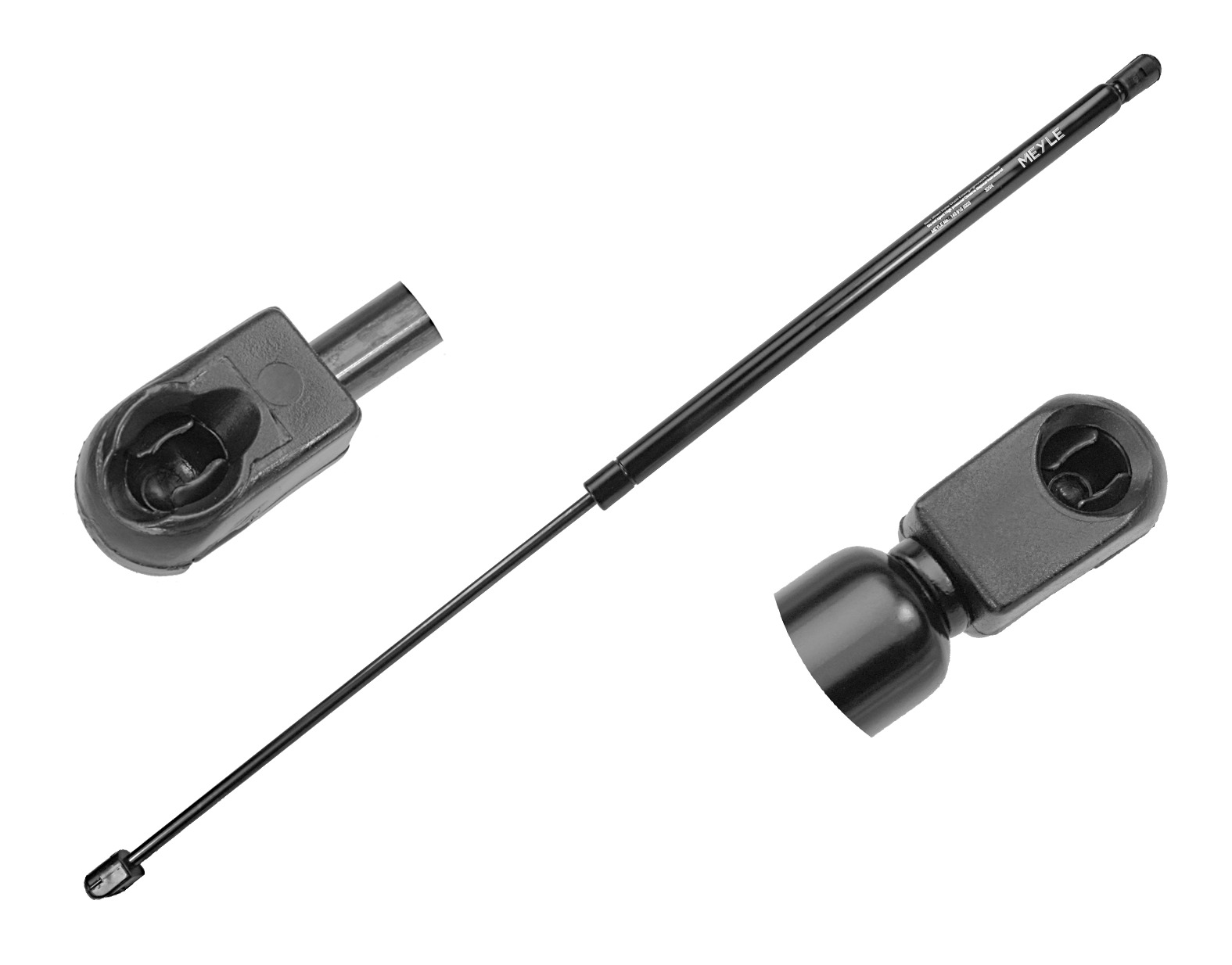 MEYLE Gasfjeder, motorhjelm 1409100003 for AUDI