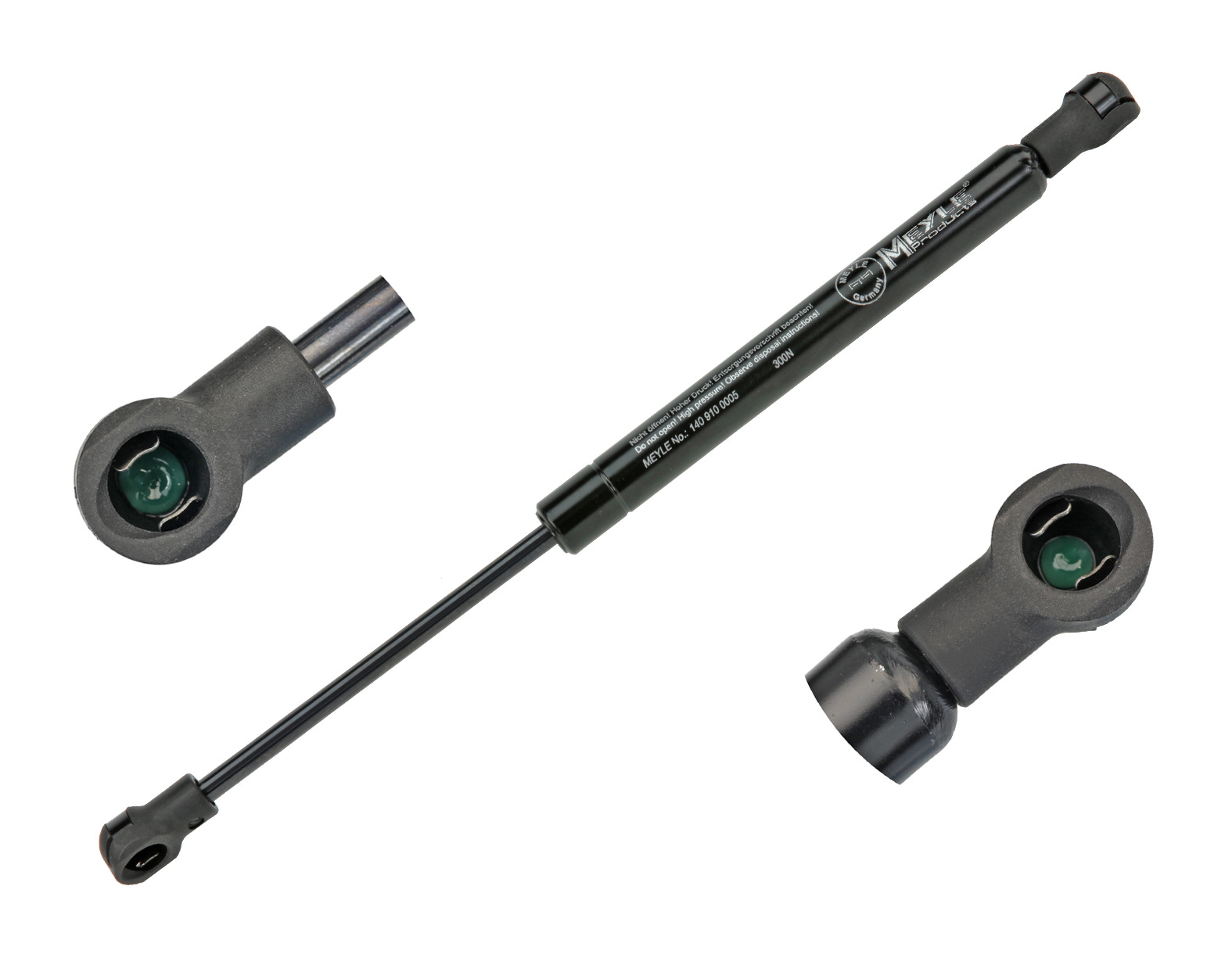 MEYLE Gasfjeder, motorhjelm 1409100005 for VW