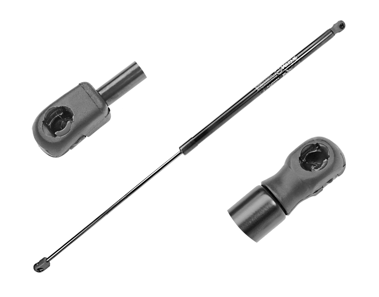 MEYLE Gasfjeder, motorhjelm 1409100010 for AUDI