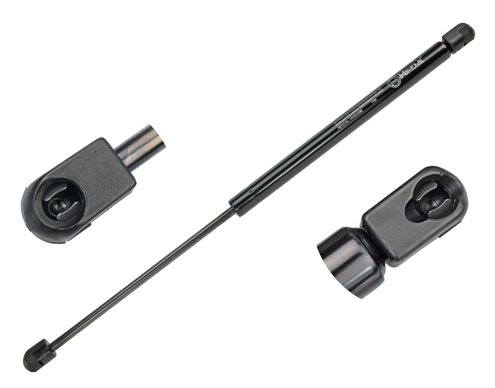 MEYLE Gasfjeder, motorhjelm 1409100068 for AUDI