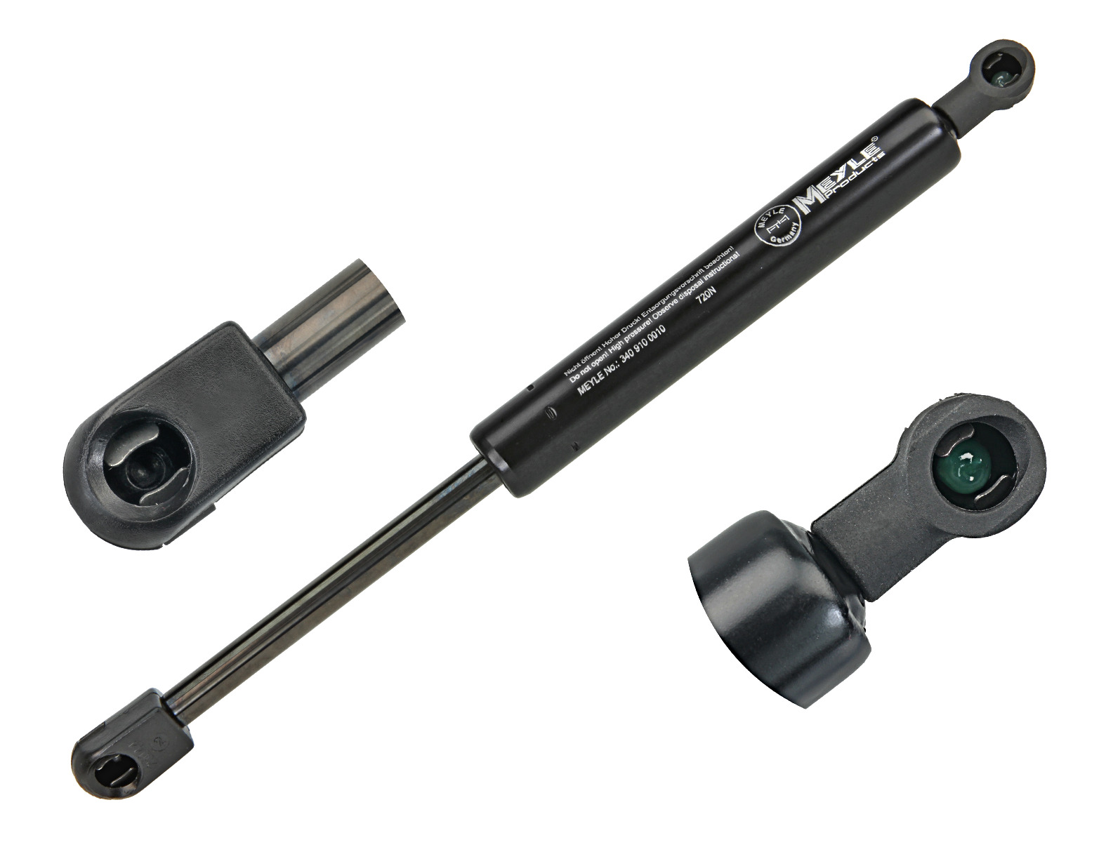 MEYLE Gasfjeder, motorhjelm 3409100010 for BMW