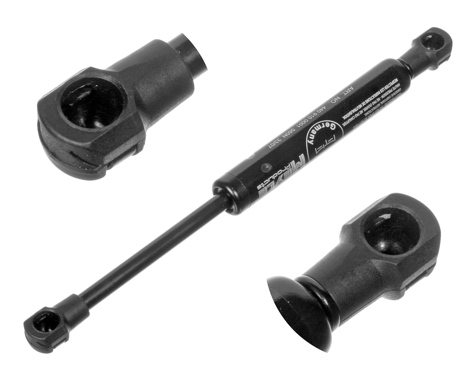 MEYLE Gasfjeder, motorhjelm 4409100001 for PORSCHE