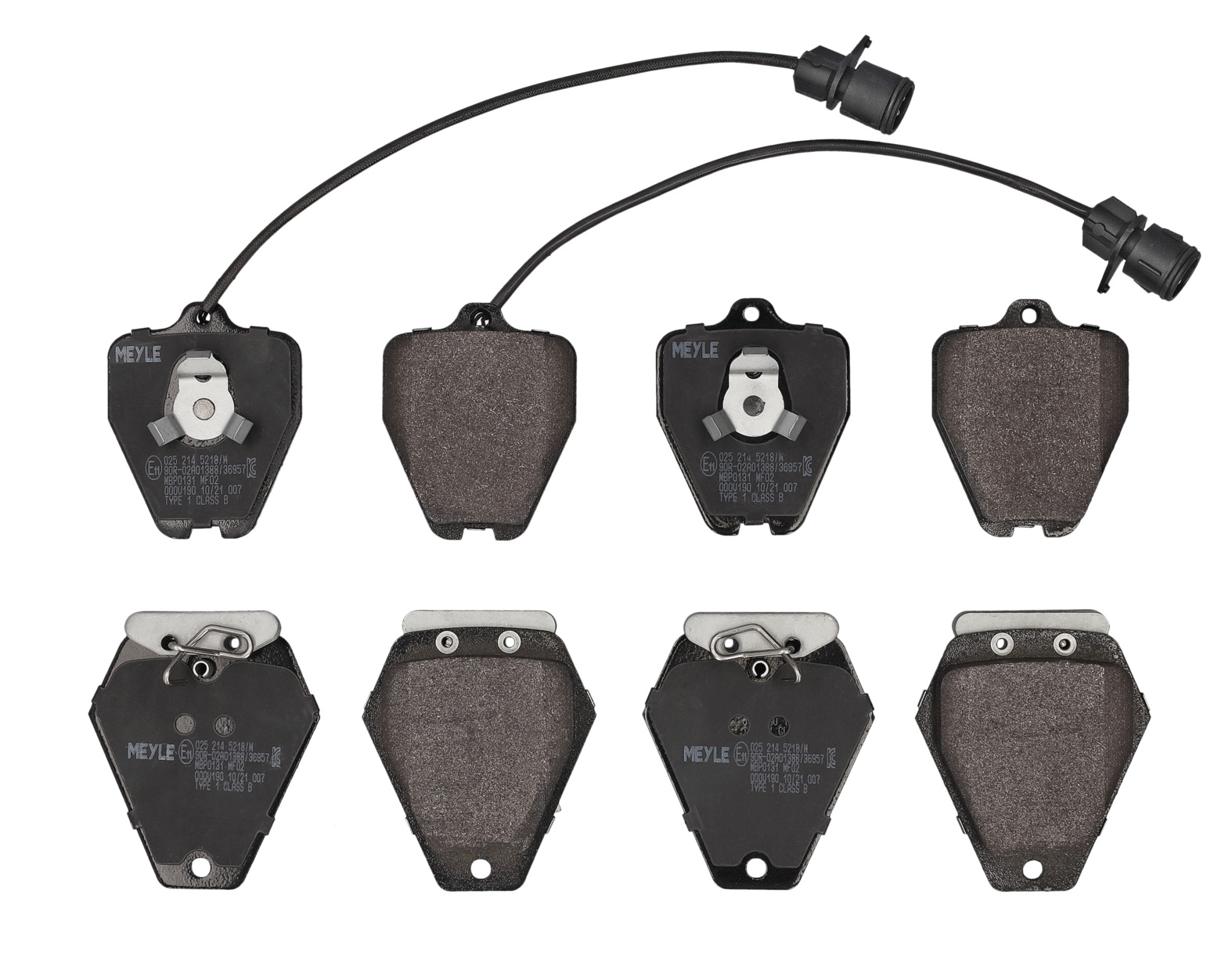 MEYLE Bremseklodser 0252145218w foraksel for AUDI